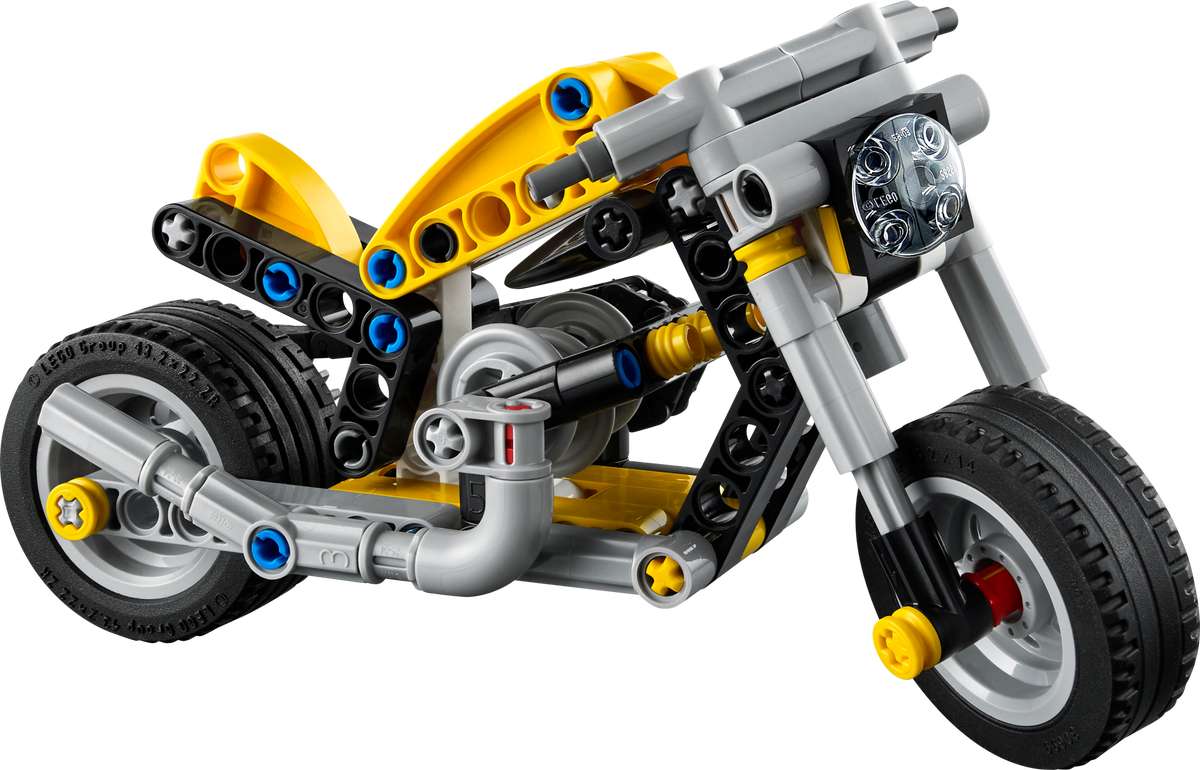 Moto jaune (Yellow Motorcycle)