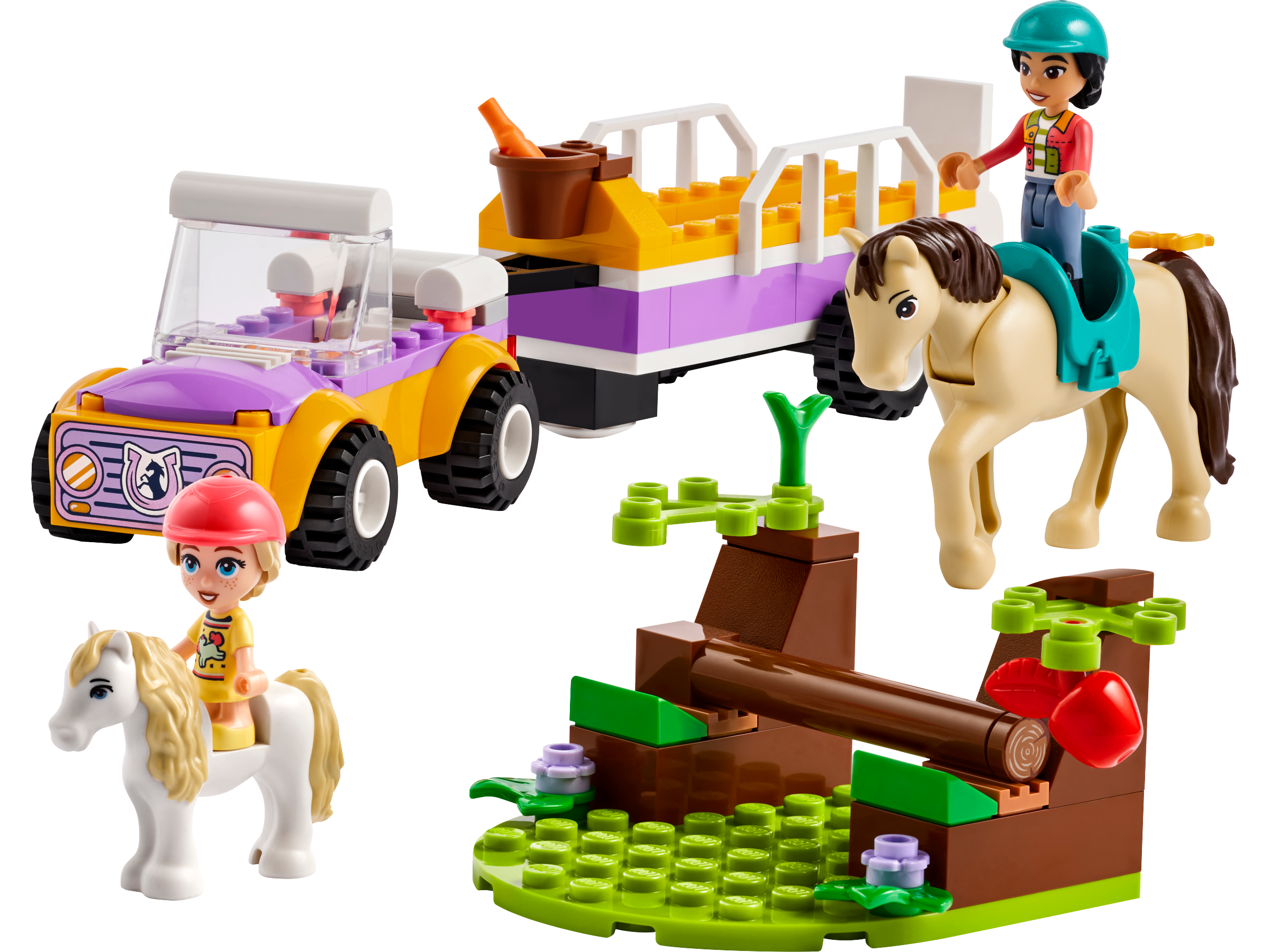 Cheval et poney remorque (Horse and Pony Trailer)
