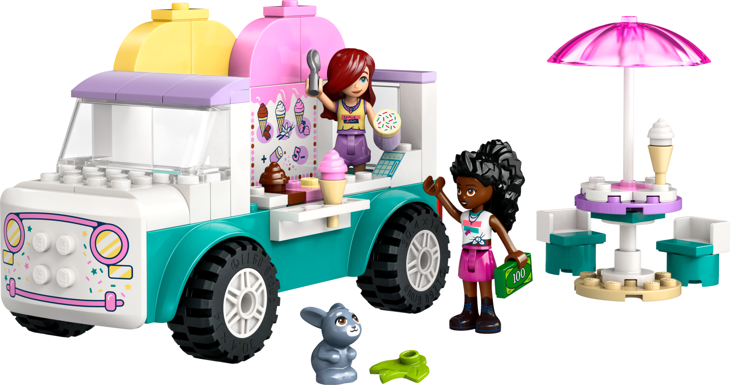 Camion de crème glacée Heartlake City (Heartlake City Ice Cream Truck)