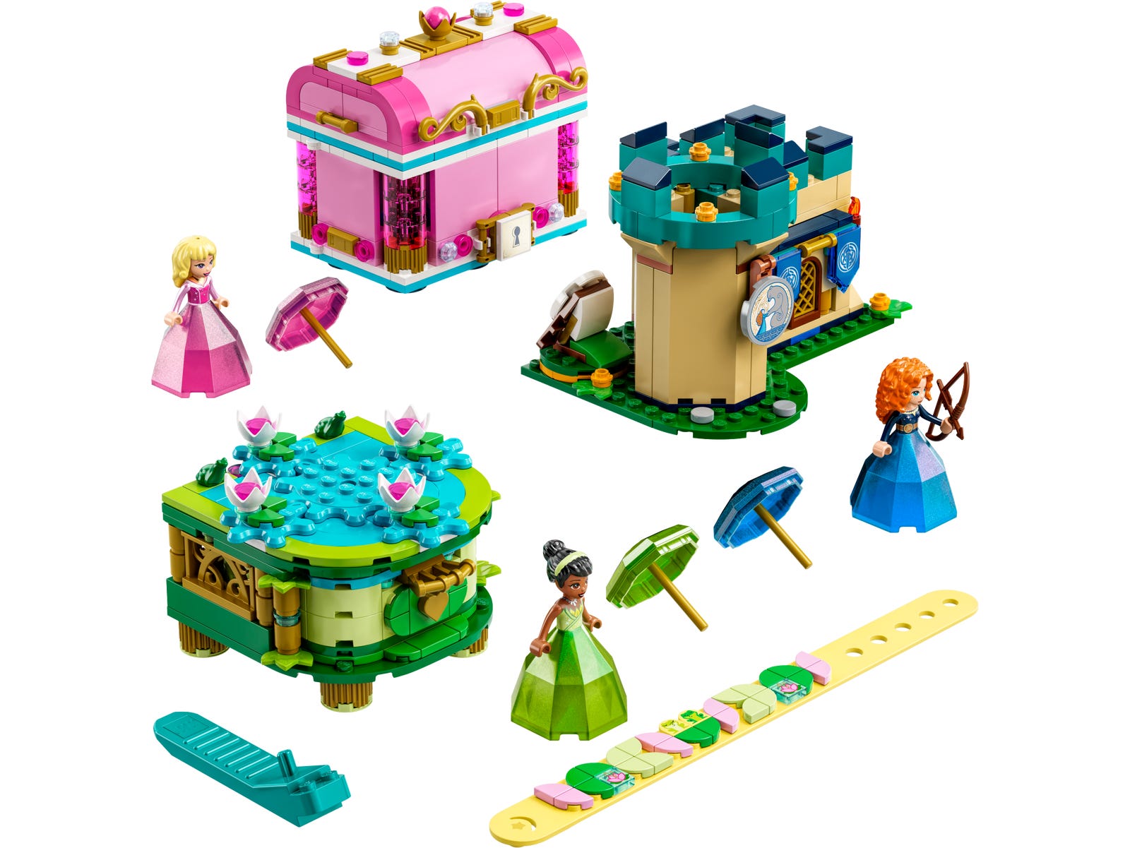 Aurore, Mérida et les créations enchantées de Tiana (Aurora, Merida and Tiana's Enchanted Creations)