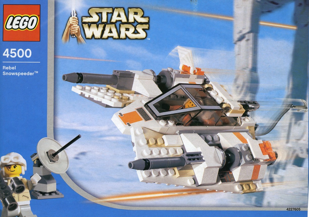 Rebel snowspeeder [redesign] - boîte bleue (Rebel Snowspeeder [Redesign] - Blue box)