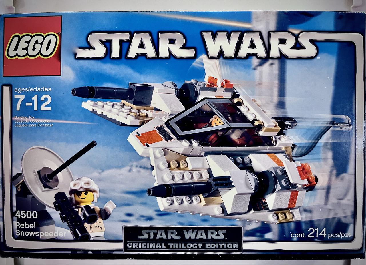 Rebel snowspeeder [redesign], coffret original édition trilogie (Rebel Snowspeeder [Redesign], Original Trilogy Edition box)