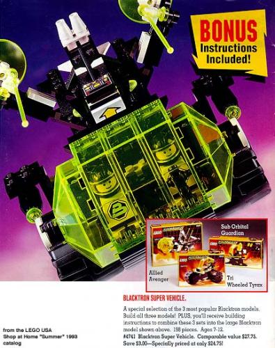 Super véhicule Blacktron (valeur 3-pack) (Blacktron Super Vehicle (Value 3-Pack))