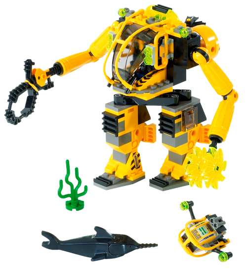 Alpha team mech aquatique (Alpha Team Aquatic Mech)