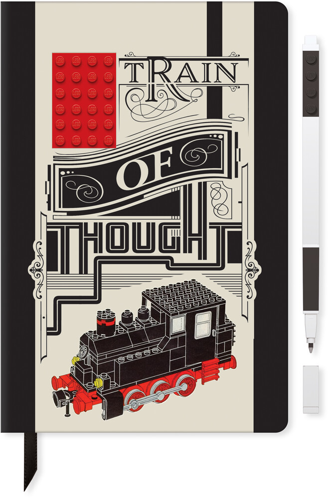 Cahier avec 1 stylo: train de pensée (Notebook With 1 Pen: Train Of Thought)