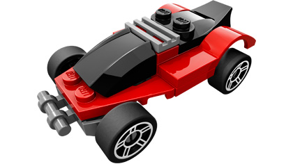 Noir et rouge (Black and Red Racer)