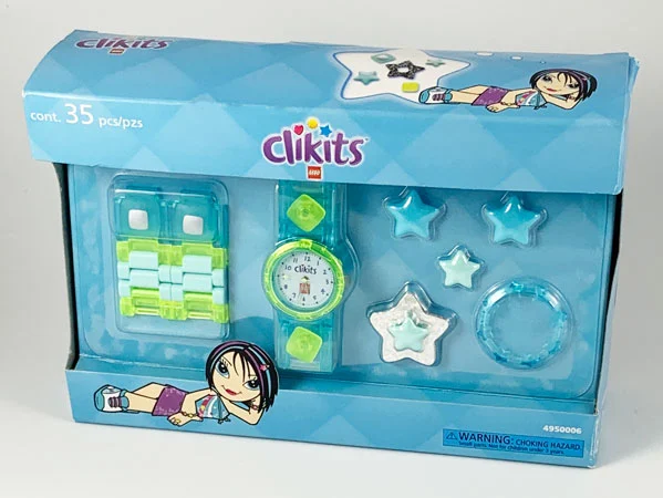 Clikits Star Buildable Watch (Blue)