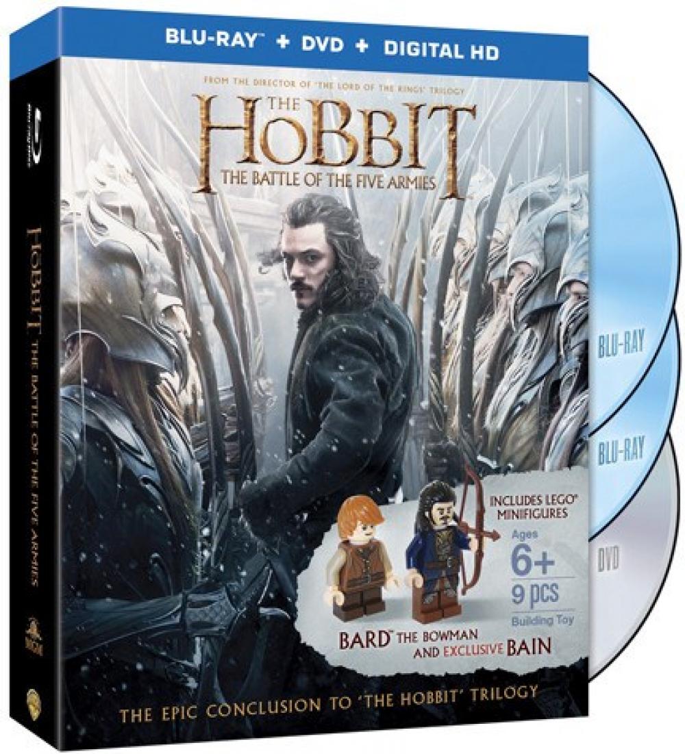 Le hobbit - la bataille des cinq armées (blu-ray avec figurines) (The Hobbit - The Battle of the Five Armies (Blu-ray with Minifigures))