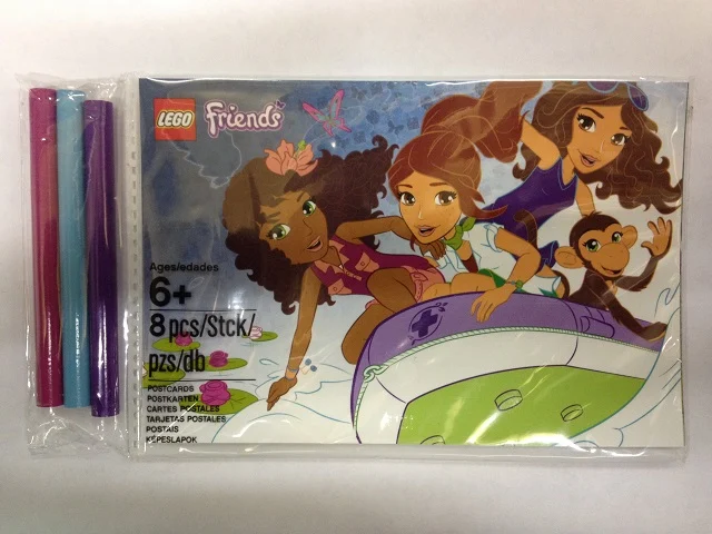 Friends Notebook and Pencils Set