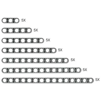 Technic Studless Beams