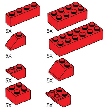 Misc Red Brick Pack