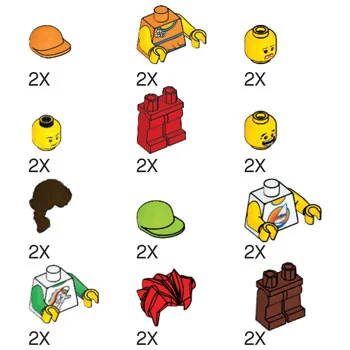 WeDo Minifigure Pack