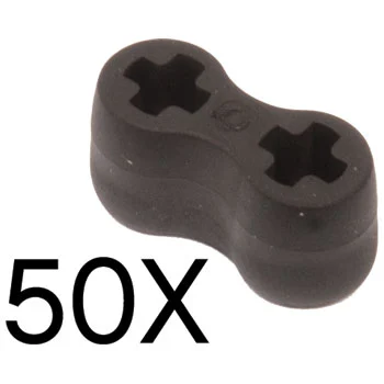 Rubber Technic Axle Connectors