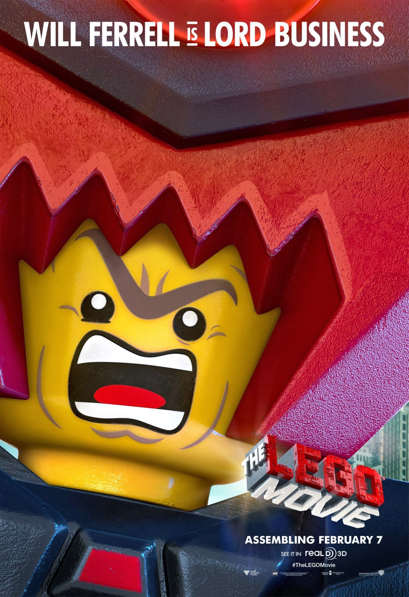 The LEGO Movie: Will Ferrell is Lord Business
