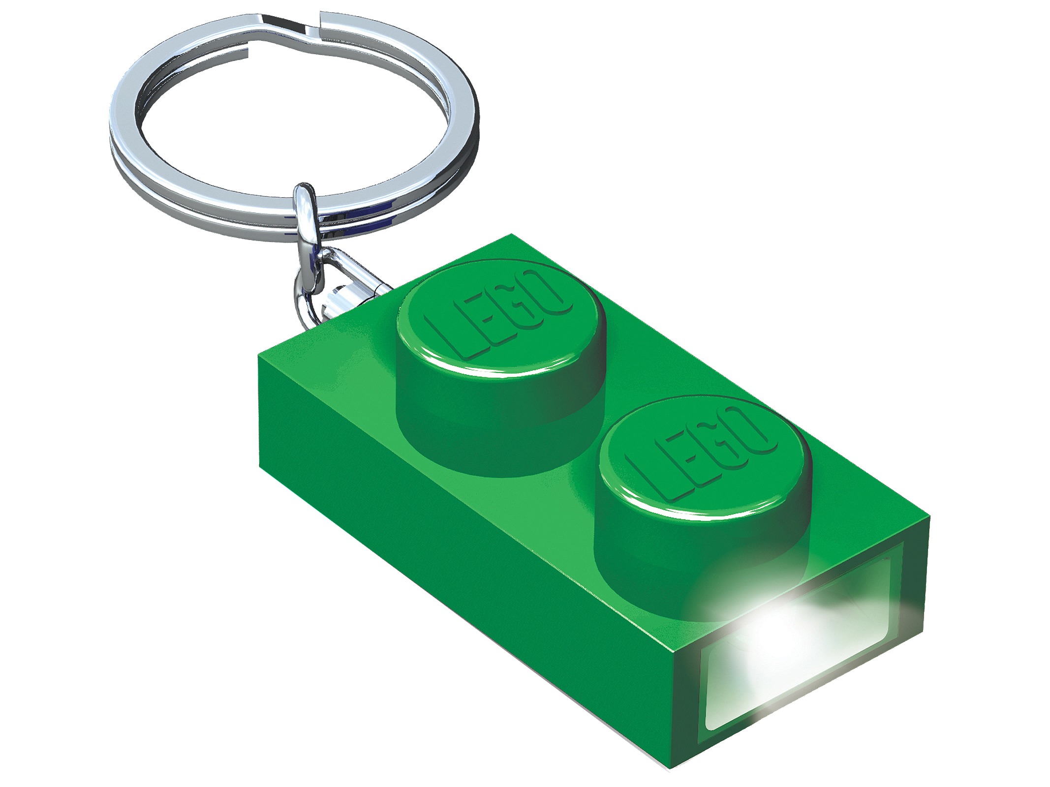 1 x 2 Brick Key Light (Green)