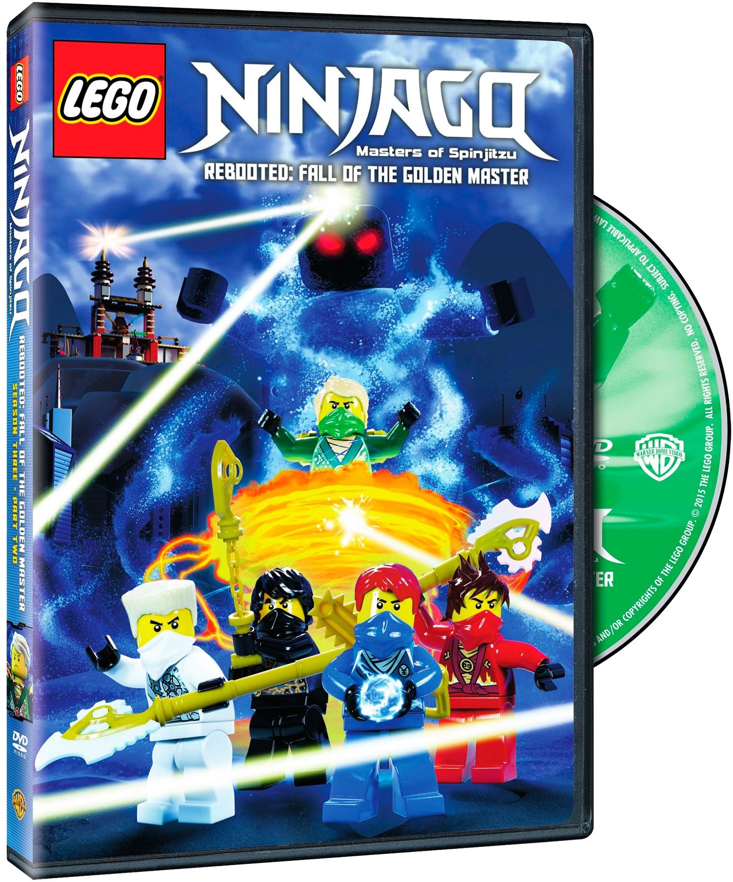 Ninjago: Rebooted: Fall of the Golden Master (DVD)