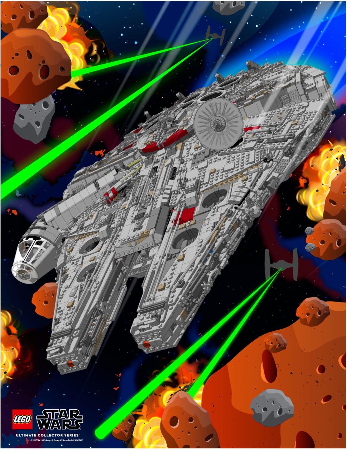 Millennium Falcon Poster