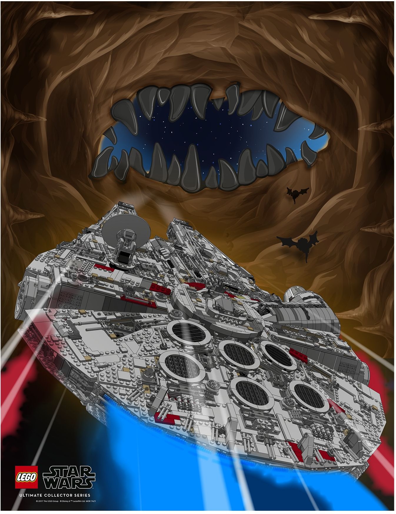 Millennium Falcon Poster
