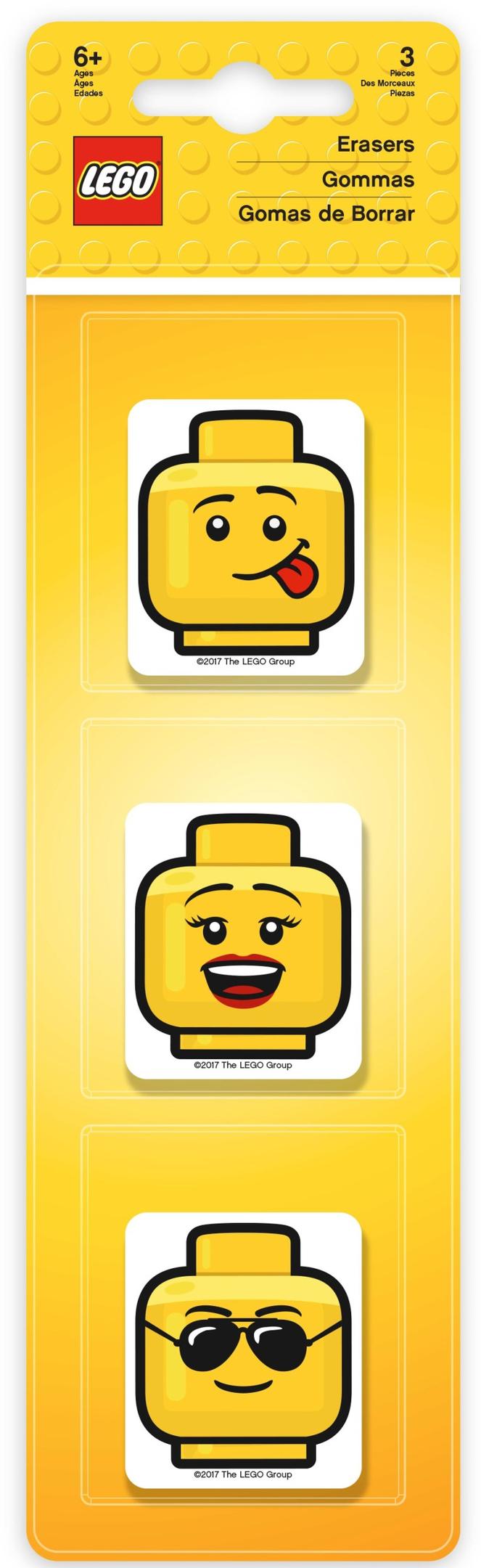 Erasers (Minifigure Heads)