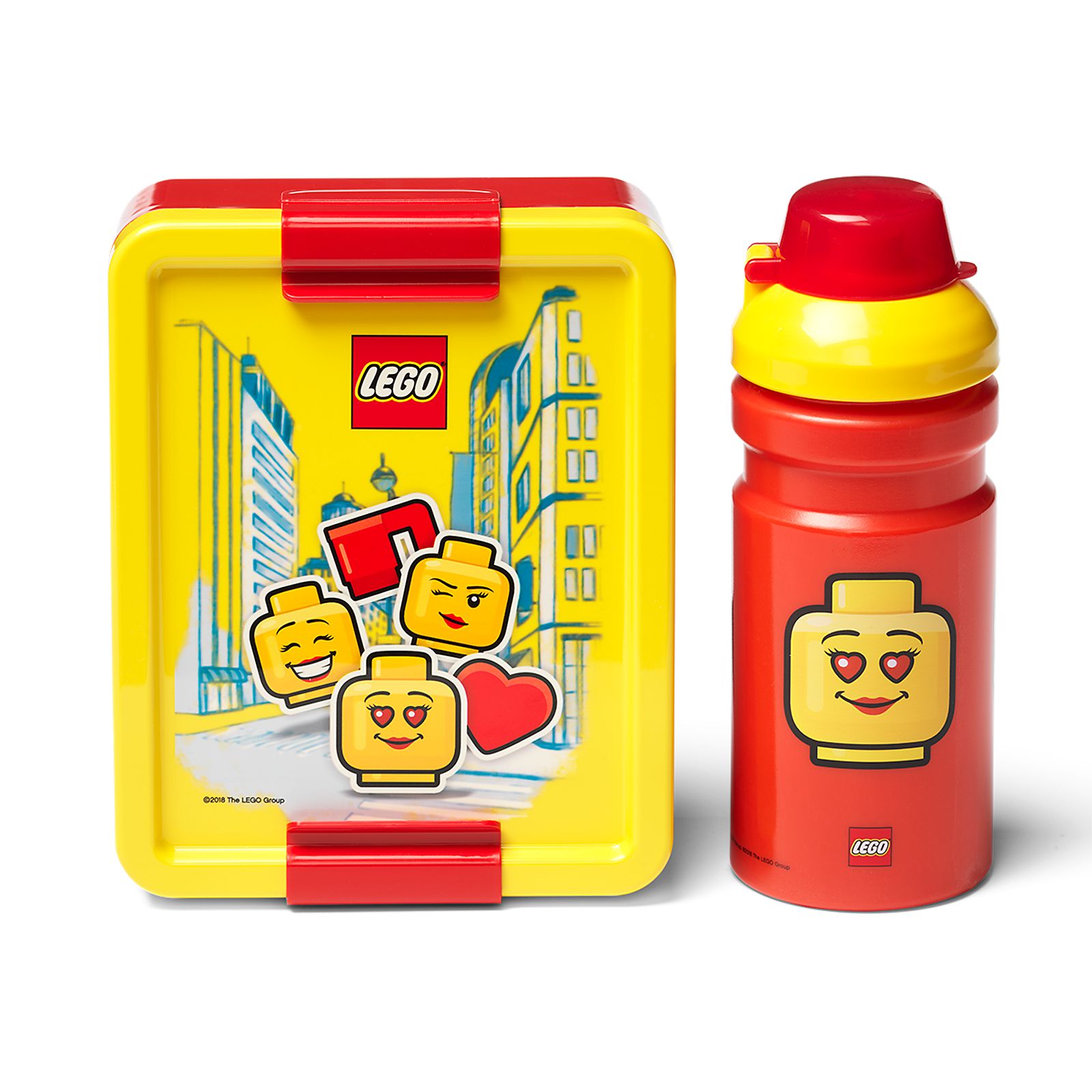 Girl Emoticon Lunch Set