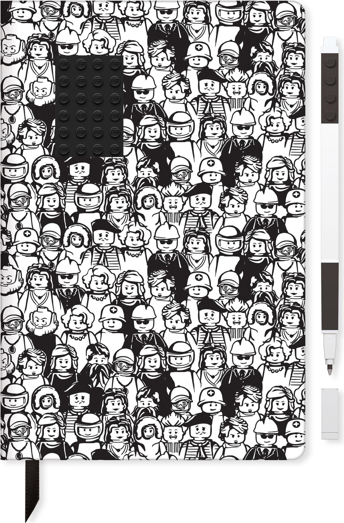 Notebook with 1 Pen: Minifigure