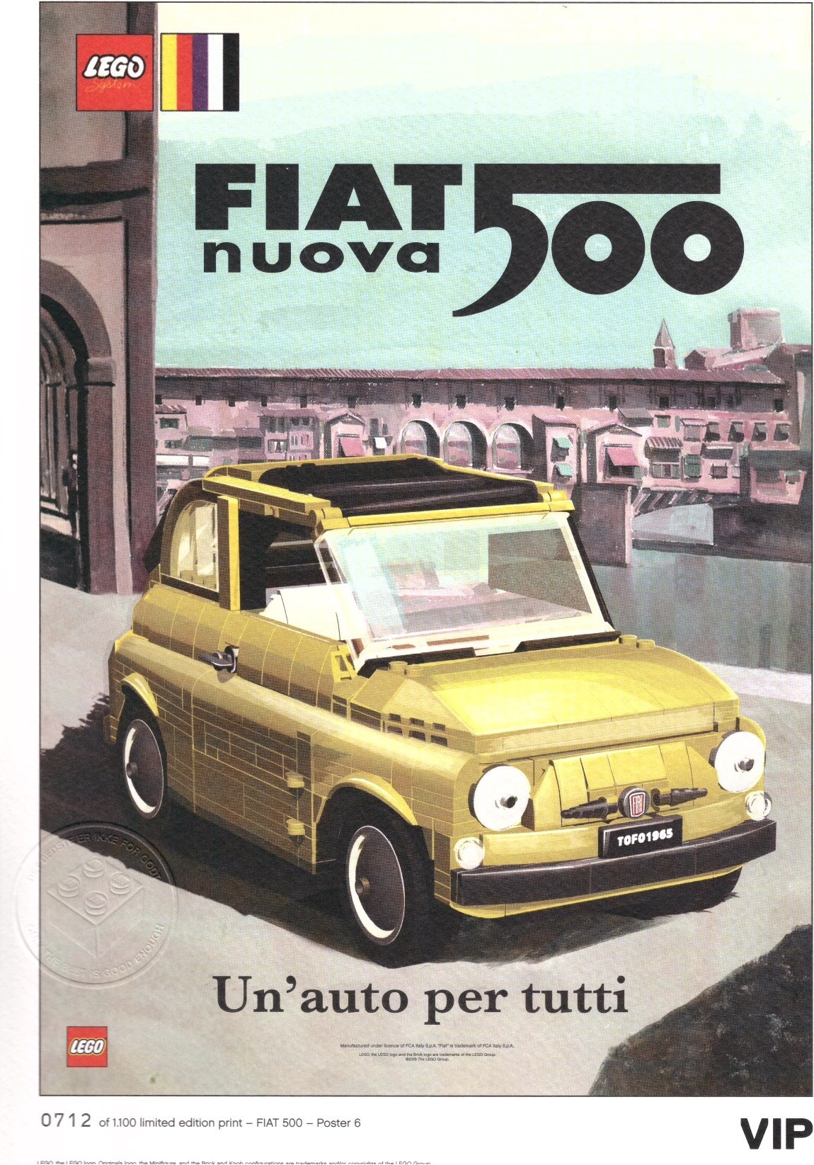 Fiat Art Print: "Florentine"