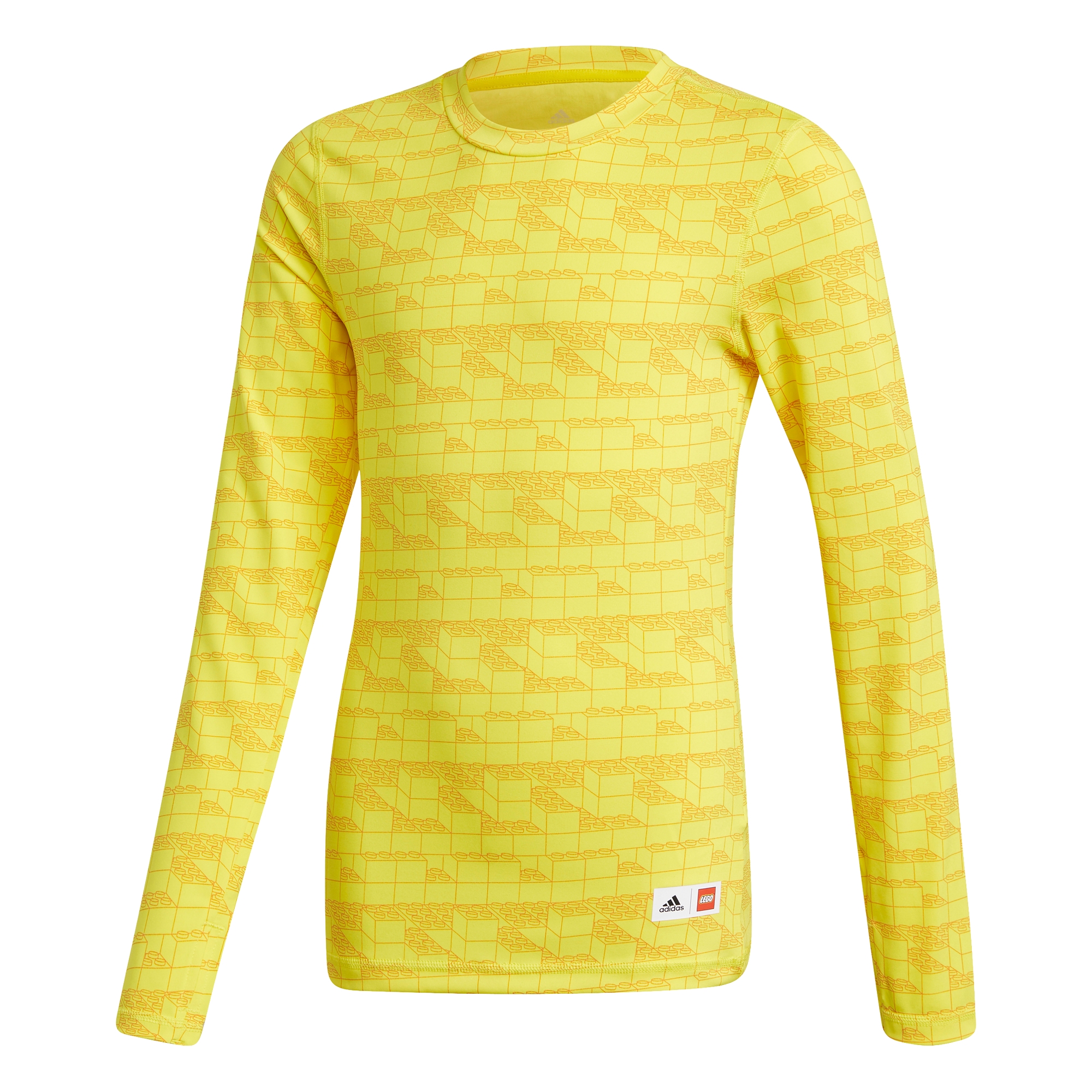 adidas x Classic LEGO Bricks Long Sleeve Fitted T-Shirt