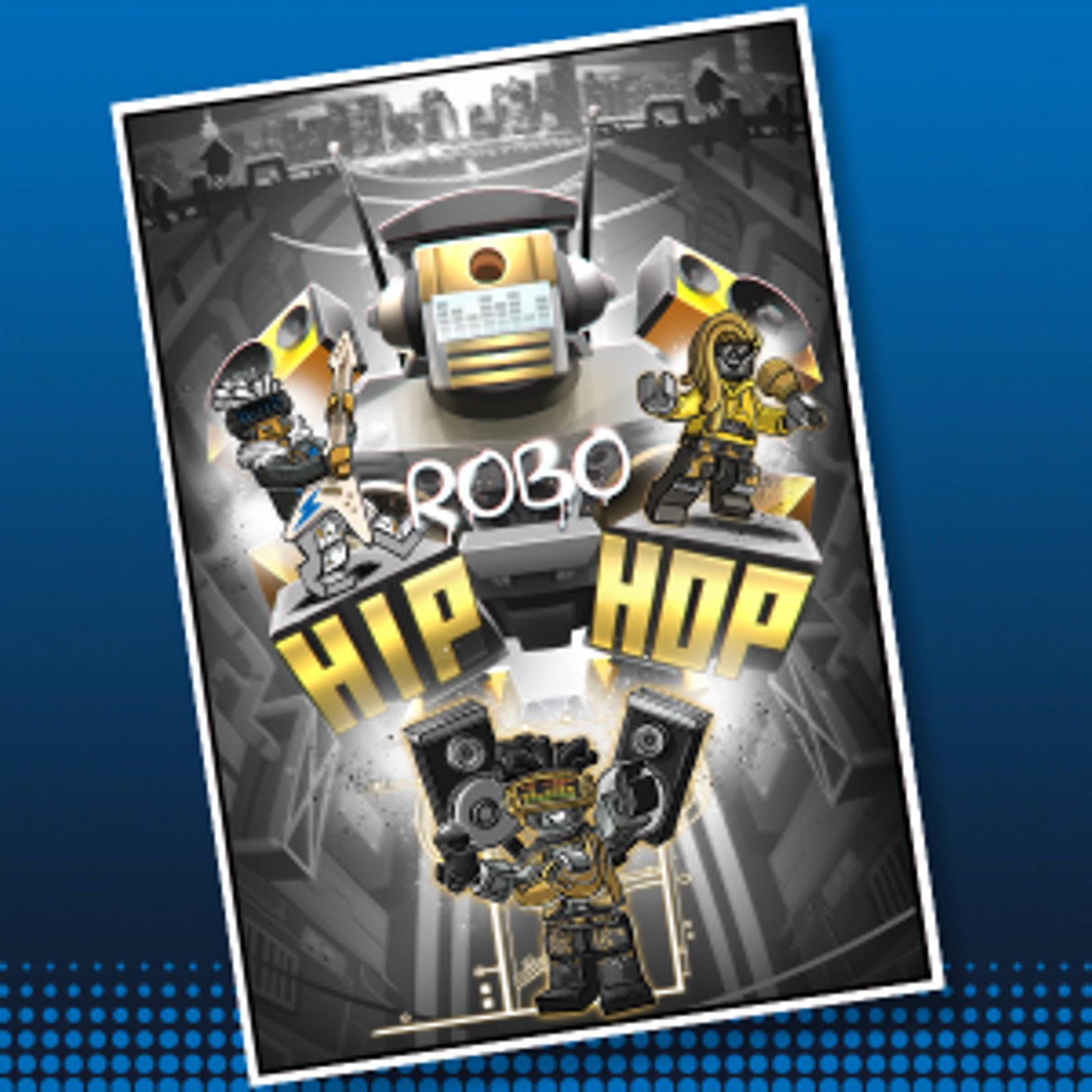 Robo HIP HOP Concept Art