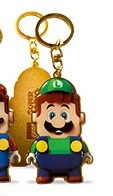 Luigi Key Chain (Gold)