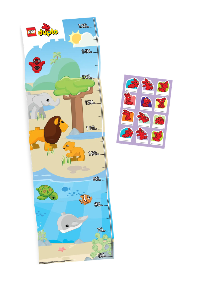 Duplo Height Chart