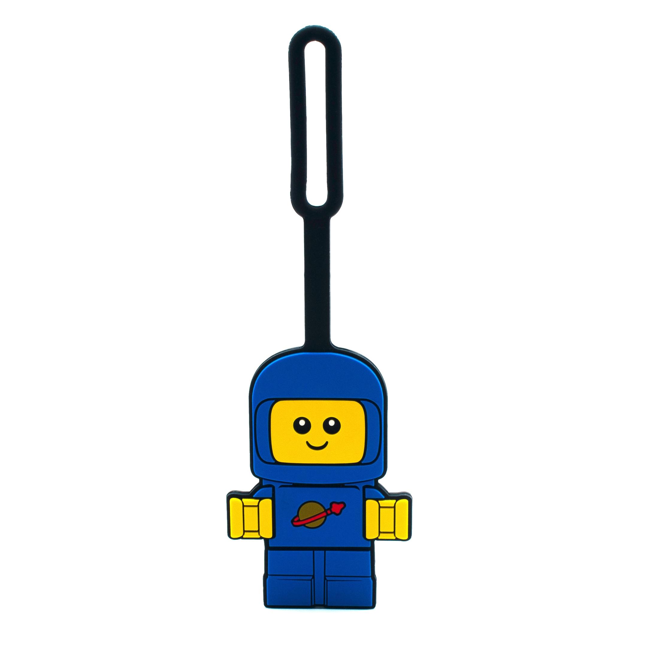 Space Baby Blue Bag Tag