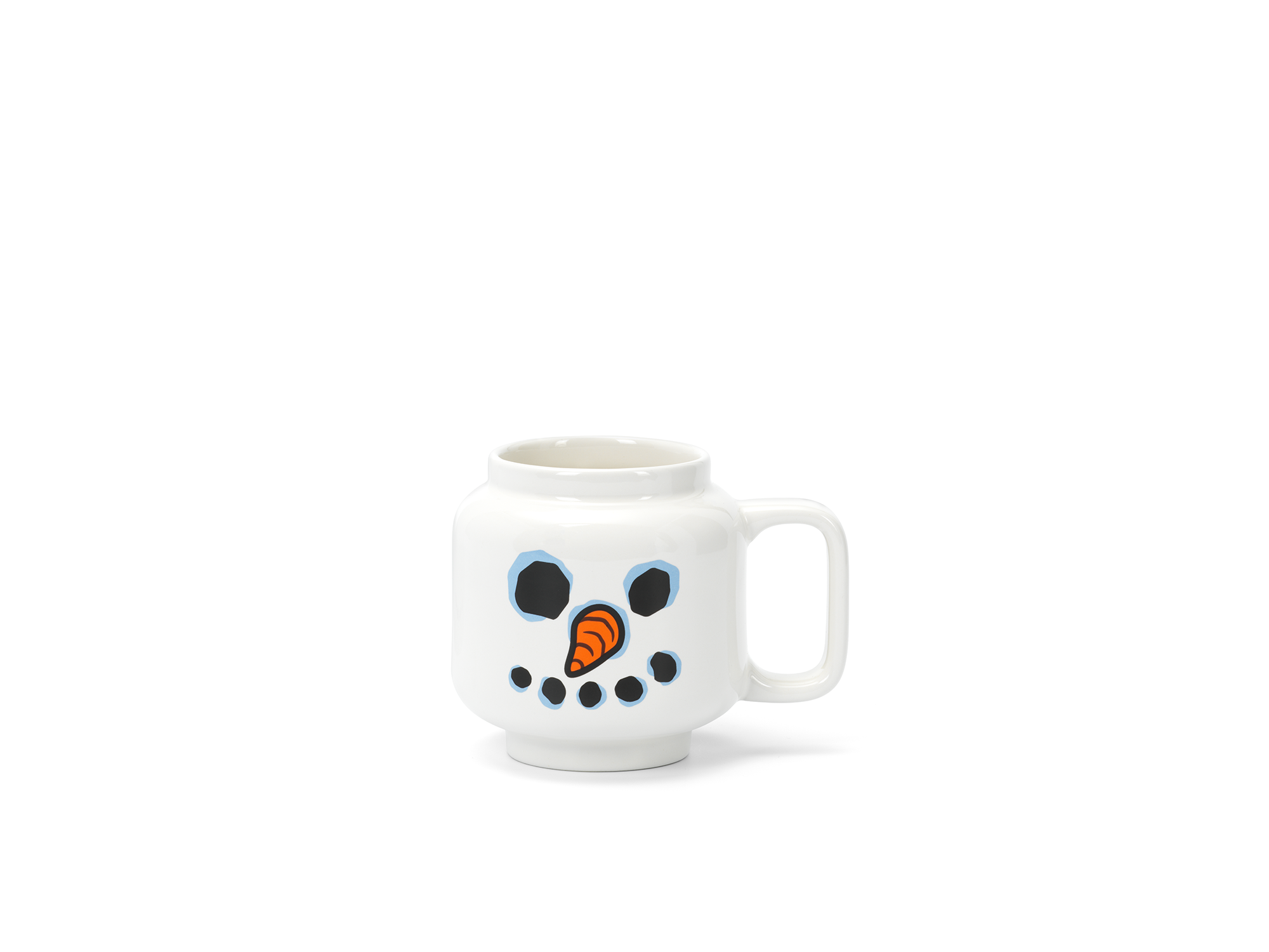 Minifigure Ceramic Mug (Snowman 255ml)