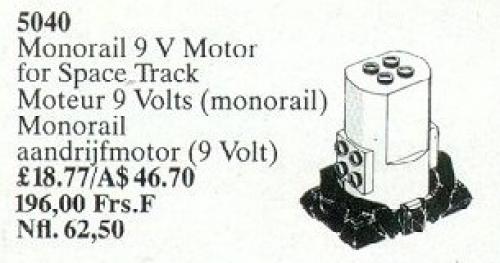 Monorail 9v moteur (Monorail 9V Motor)