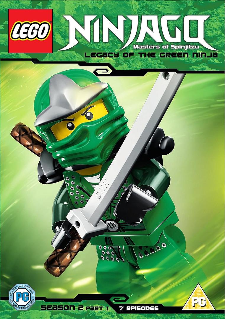 Ninjago: masters of spinjitzu: legacy of the vert ninja: saison 2: partie 1 (dvd) (Ninjago: Masters of Spinjitzu: Legacy of the Green Ninja: Season 2: Part 1 (DVD))