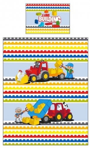 Duplo j'aime construire ensemble de couette (Duplo I Love Building Duvet Set)