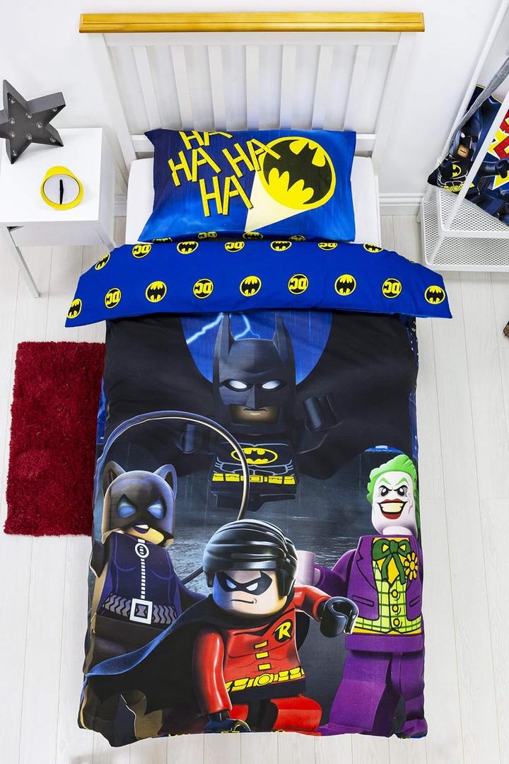 Dc comics super heroes ensemble de couette Batman (DC Comics Super Heroes Batman Duvet Set)