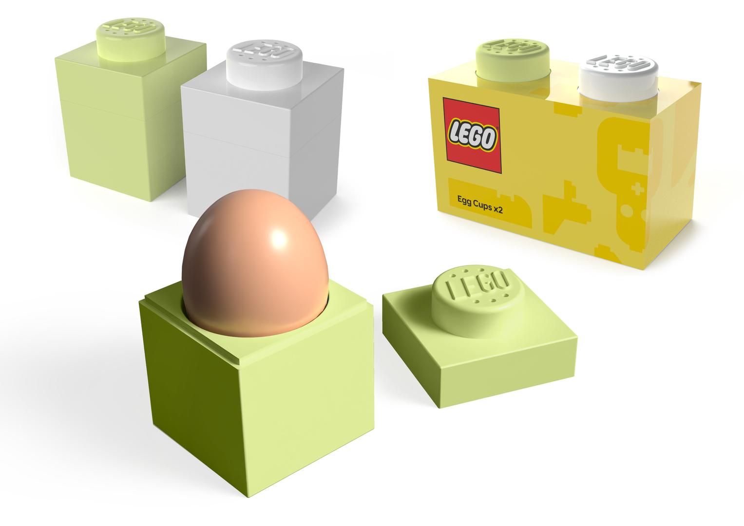 Tasse d'oeuf et salière (Egg Cup and Salt Shaker)