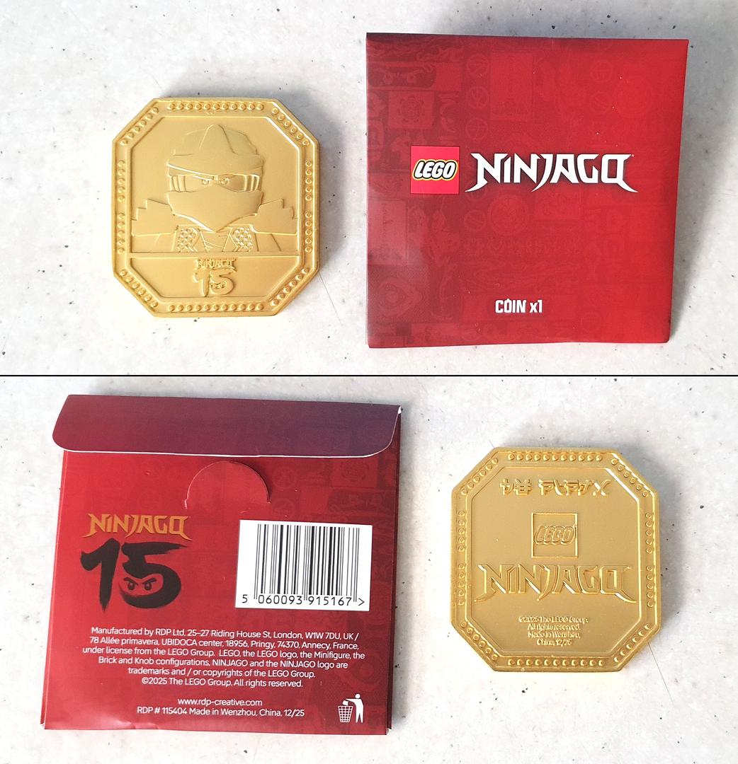Ninjago 15 pièce (Ninjago 15 Coin)