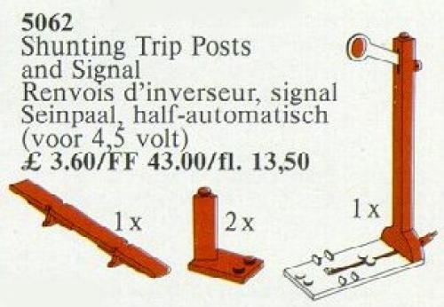 Shunting Trip Posts and Signal
