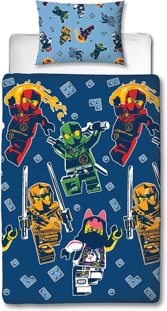 Ninjago: dragons montant ensemble de couette (Ninjago: Dragons Rising Duvet Set)