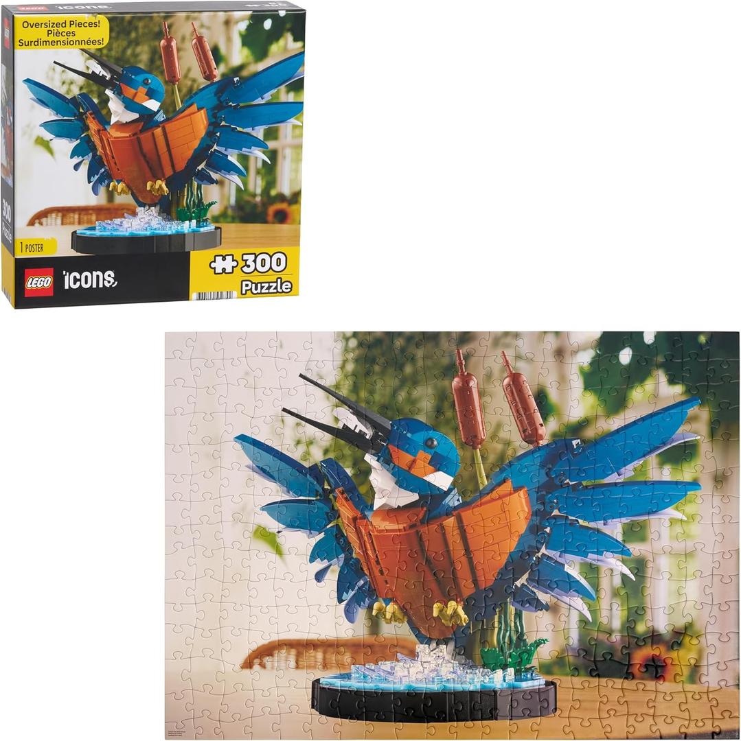 Oversized Icons Kingfisher Puzzle