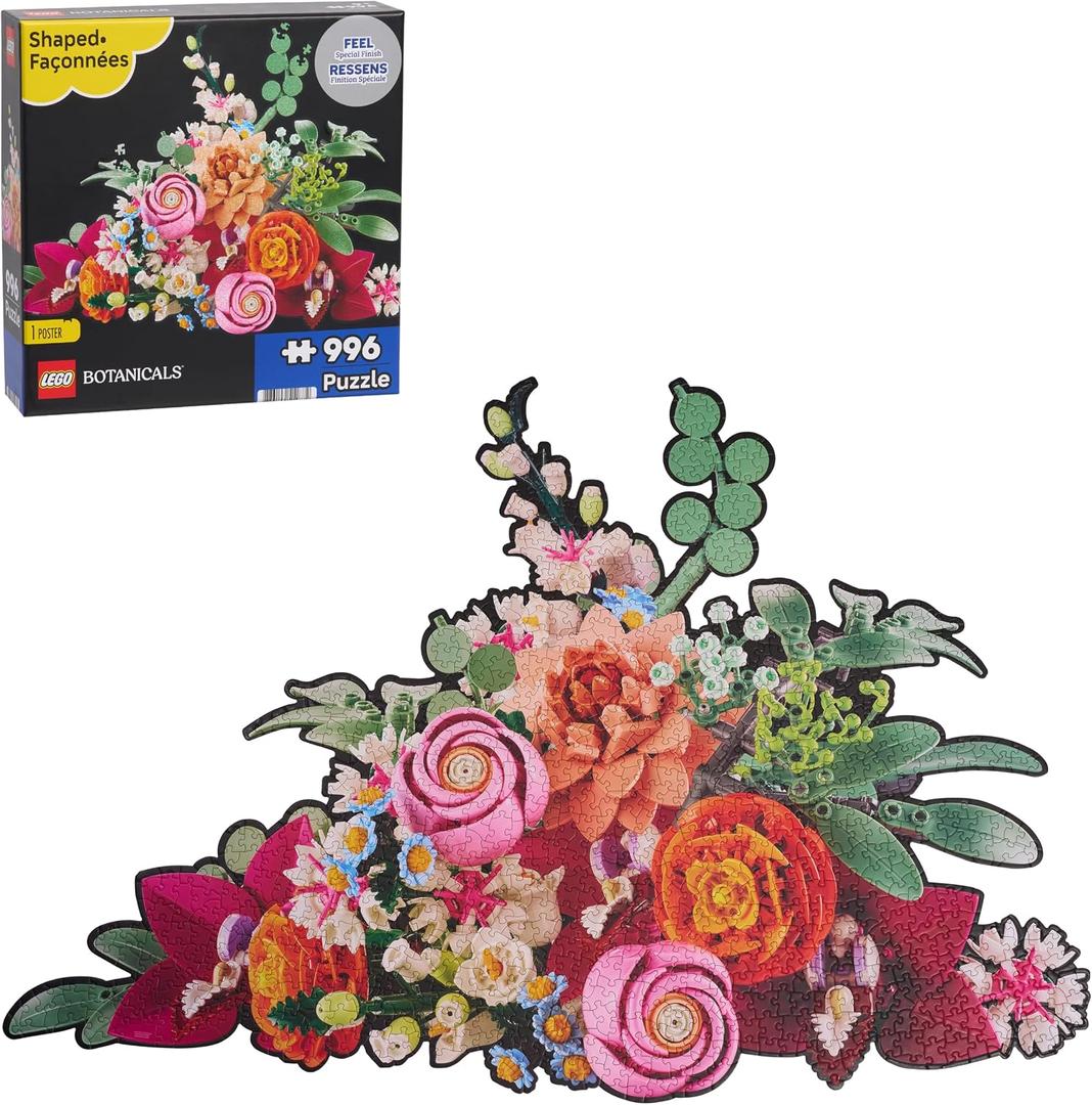 Puzzle de bouquet rose botanique (Botanicals Pink Bouquet Puzzle)