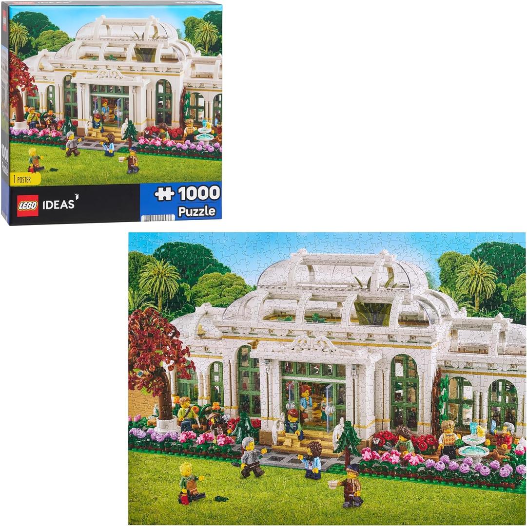 LEGO ideas jardin botanique puzzle (LEGO Ideas Botanical Garden Puzzle)