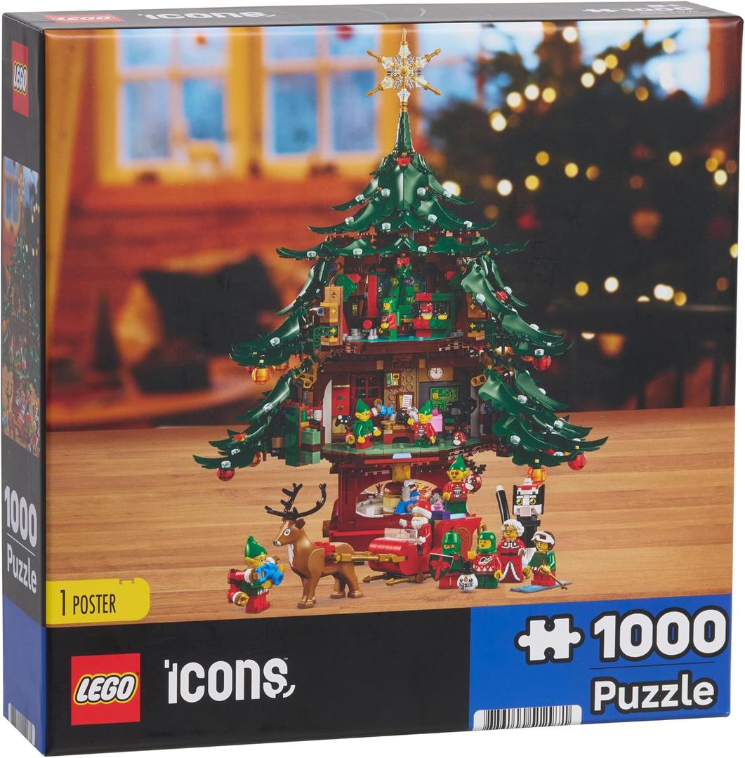 Icons Family Christmas Tree Puzzle