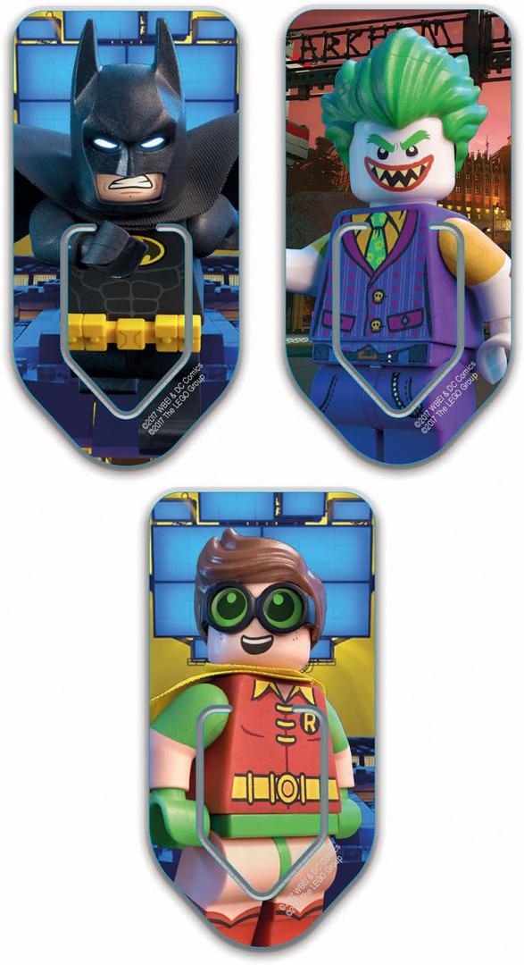 The LEGO Batman Movie 3 Book Markers