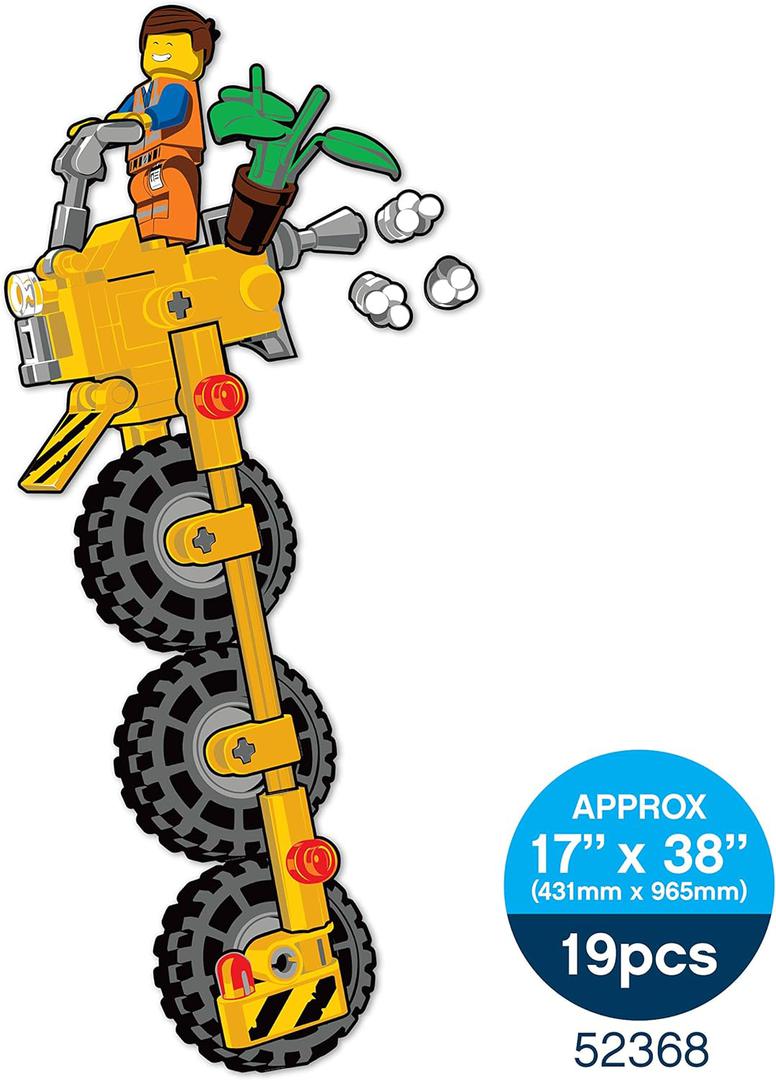 Emmet et le thricycle staticker d'emmet (Emmet and Emmet's Thricycle Staticker)