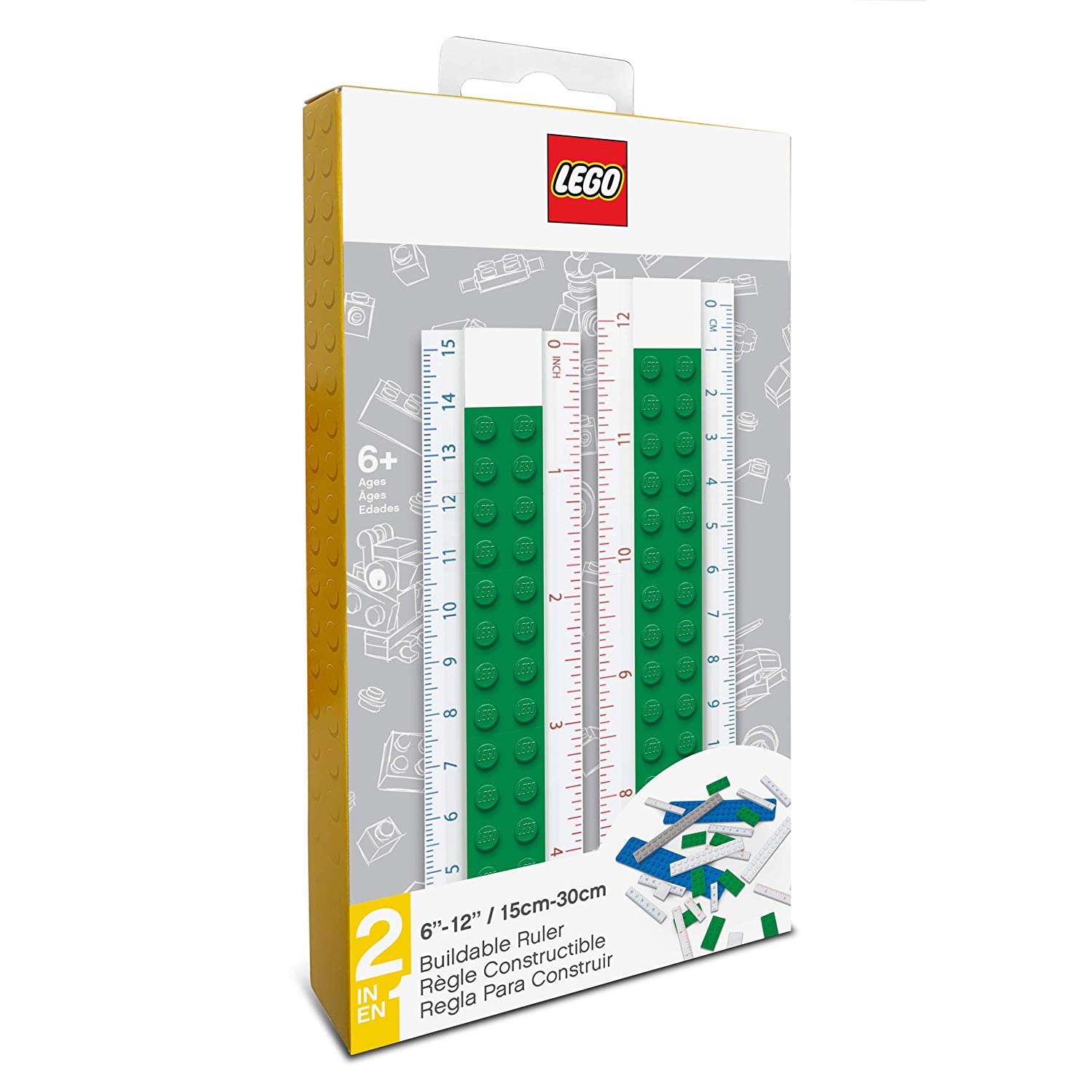 Buildable Ruler (Green)