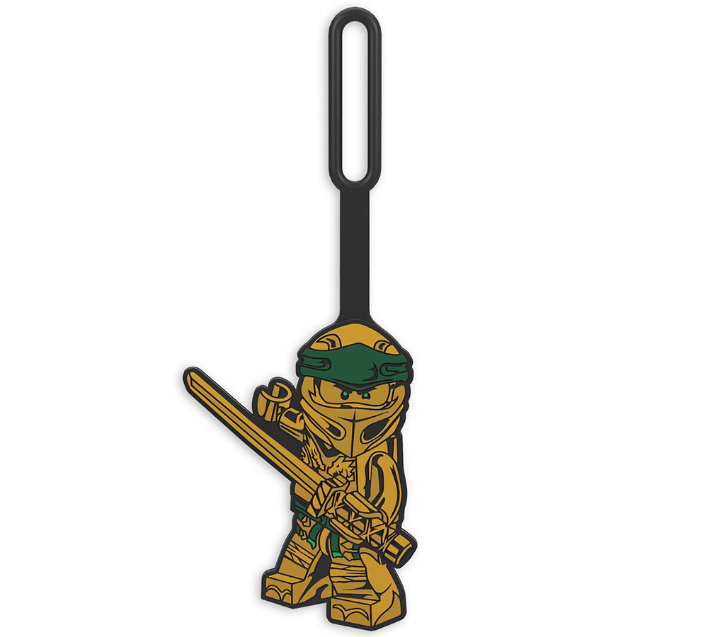 Étiquette de sac ninja doré (Golden Ninja Bag Tag)