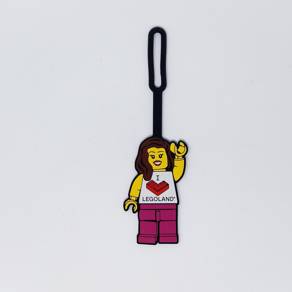 I [cœur] étiquette de sac LEGOLAND (femelle) (I [Heart] LEGOLAND Bag Tag (Female))