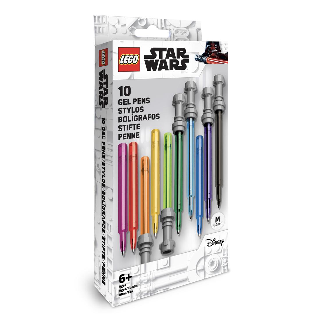 Stylo gel lightsaber multipack - 10 pack (Lightsaber Gel Pen Multipack - 10 Pack)